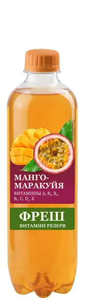 Напиток газированный Фреш Со вкусом манго-маракуйя 0,5 л пэт, заказать оптом с доставкой