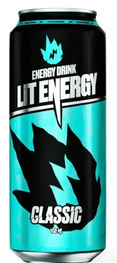 ЛИТ ЭНЕРДЖИ КЛАССИК Напиток со вкусом клюквы и барбариса 0,25л/12, заказать оптом с доставкой