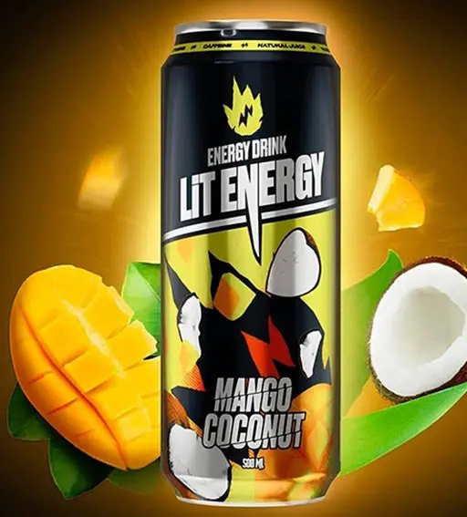 ЛИТ ЭНЕРДЖИ МАНГО КОКОНАТ Напиток 0,45л/12, заказать оптом с доставкой