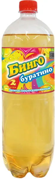 Бинго напиток Буратино 2,0 пэт, заказать оптом с доставкой
