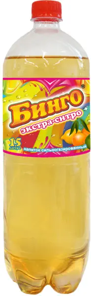 Бинго напиток Экстра-Ситро 1,5 пэт, заказать оптом с доставкой