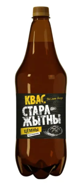 Напиток Квасной Старажытны Цёмны Квас фильт паст 1,4л, заказать оптом с доставкой