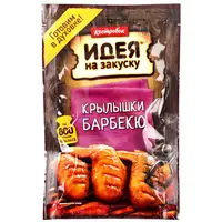 Маринад для приготовления  крылышек барбекю   80гр*40 (4бл*10шт)  (шоу-бокс)"Костровок"