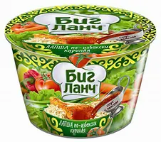 Лапша бп "Биг Ланч"  90*24  куриная по-узбекски, стакан