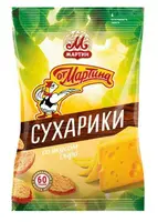 Сухарики "От Мартина" с сыром 60г (1/24 шт) У,Э