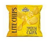 Чипсы CHIPS Lite Овал картофельные со вкусом сыра "Штурвал" 65 гр 1/14