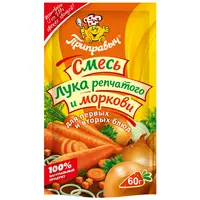 Приправа "Смесь лука и моркови" 60гр*20  (Дой-пак)"Приправыч"