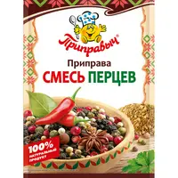 Приправа  Смесь перцев 15гр*35  (шоу-бокс)"Приправыч"