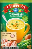 Гороховый с сухариками Суперсуп-пюре 21.8 гр/20