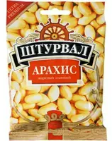 Арахис жареный соленый  Штурвал 30 гр 1/30