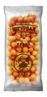 Шарики кукурузные со вкусом "Краб" "Штурвал" 150 гр 1/14