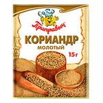 Кориандр молотый 15гр*24 (Flow pack) "Приправыч"