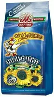 Семечки "От Мартина" отборные полосатые с солью 300 гр/10 шт.