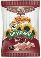 Семечки "От Мартина" отборные полосатые со вкусом бекона 75гр (1/40шт)