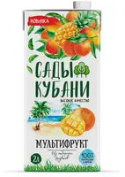 Сады Кубани Нектар 2 л мультифруктовый (Slim) новый дизайн 1/6